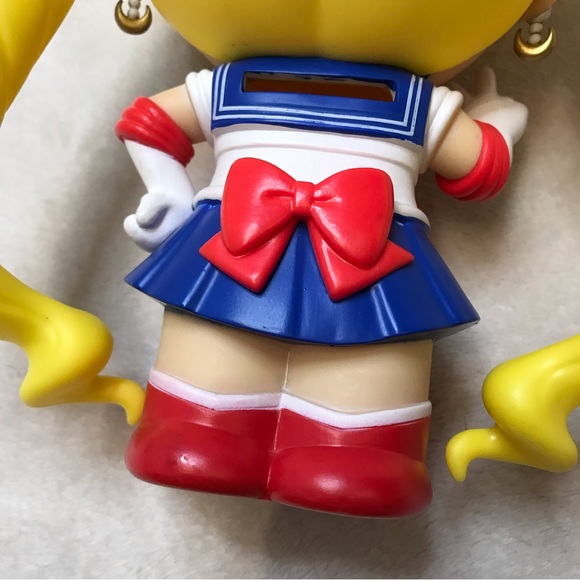Toei Animation Sailor Moon coin bank hard plastic collectible figurine - Picture 9 of 11